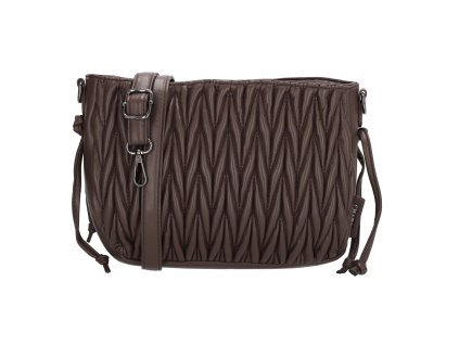 Dámska crossbody kabelka Charm London West End - hnedá - 25x20 cm
