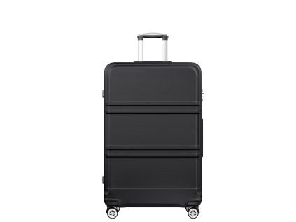 Cestovný kufor na kolieskach Kono Horizontal Design XL - 141 L - čierny