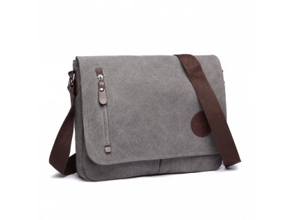 Pánska crossbody taška - sivá