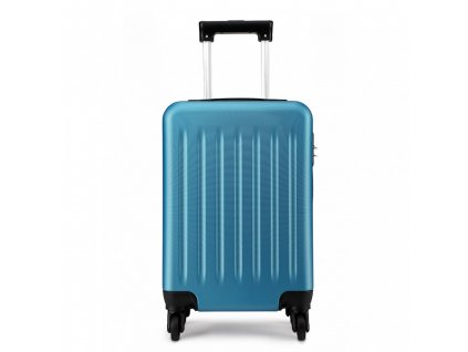 Kabínový kufor na kolieskach - modrý