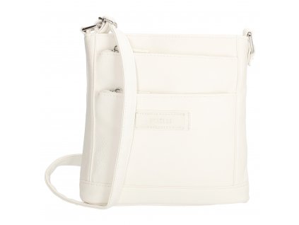 Dámska crossbody kabelka Beagles - biela