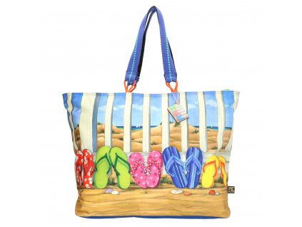 Taška Maxi Shopper - Plážové žabky