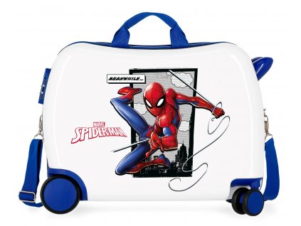Dětský kufřík na kolečkách - odražedlo - Marvel - Spiderman