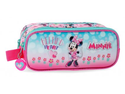 Dvojkomorový peračník Disney Minnie Heart