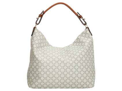 Veľká elegnatná taška - shoper - hnedo sivá