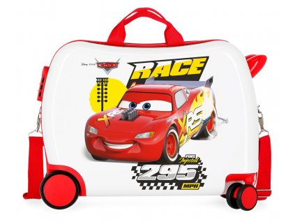 Detský kufor na kolieskach - odrážadlo - Disney Cars Joy