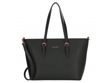 Elegantná kabelka London Marantes Charm - čierna