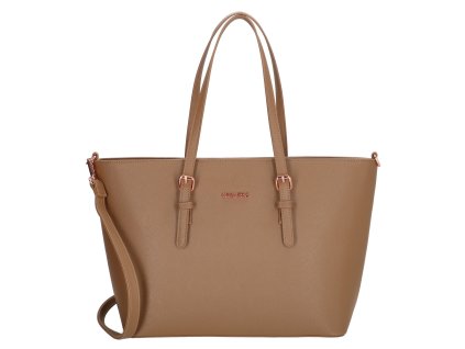 Elegantná kabelka London Marantes Charm - taupe