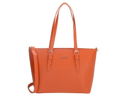 Elegantná kabelka London Marantes Middle Charm - terakota