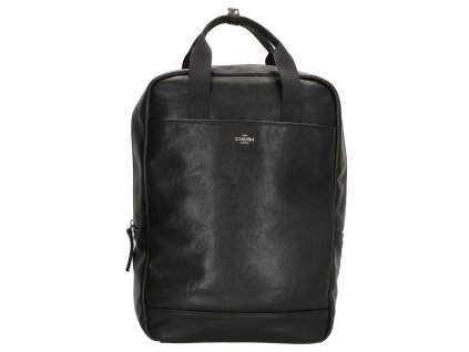 Unisex batoh na notebook Charm London Farrington - čierny
