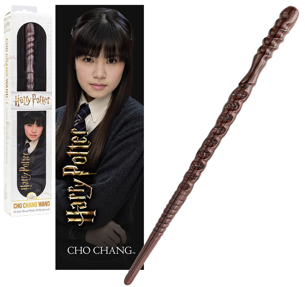 E-shop Wizarding World Originálny kúzelnícky prútik Cho Chang 30 cm + 3D záložka