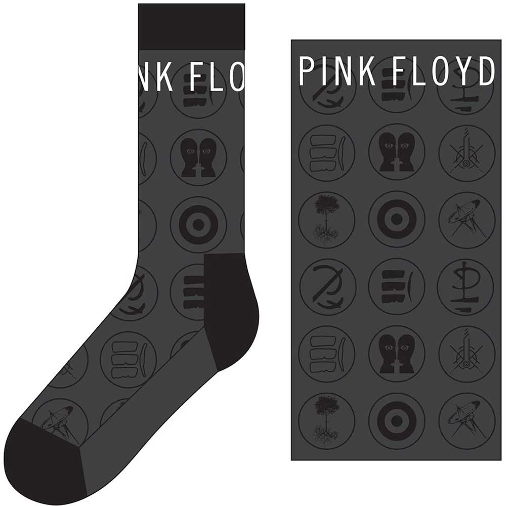 E-shop RockOff Ponožky Pink Floyd - Later Years Symbols