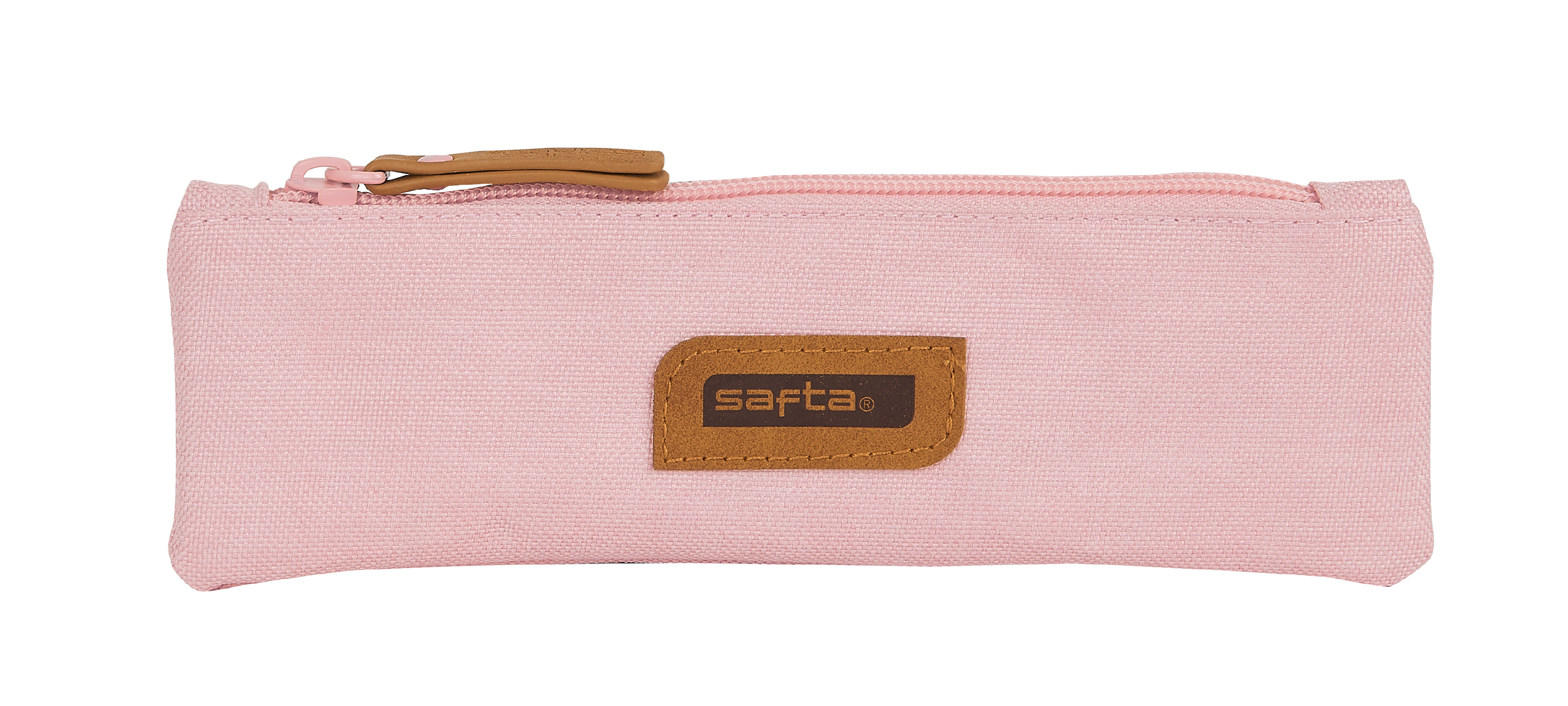 E-shop SAFTA Basic kompaktné puzdro na perá 20 cm - ružové