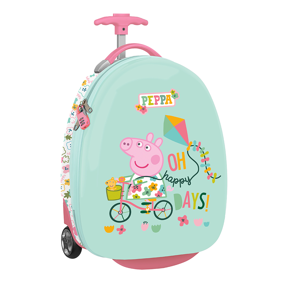 E-shop SAFTA Detský kufor na kolieskach Peppa Pig "COSY CORNER" - 27 L