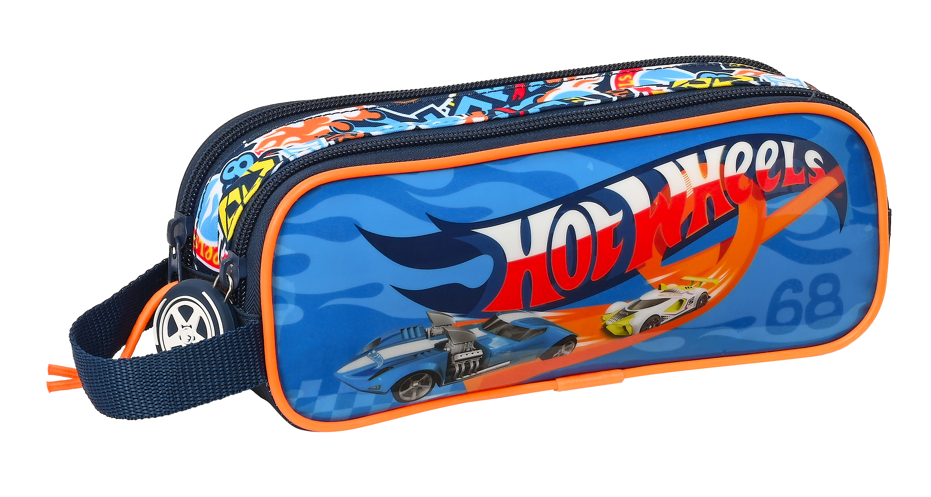 E-shop SAFTA Dvojkomorový peračník HOT WHEELS "CHALLENGE" 21cm