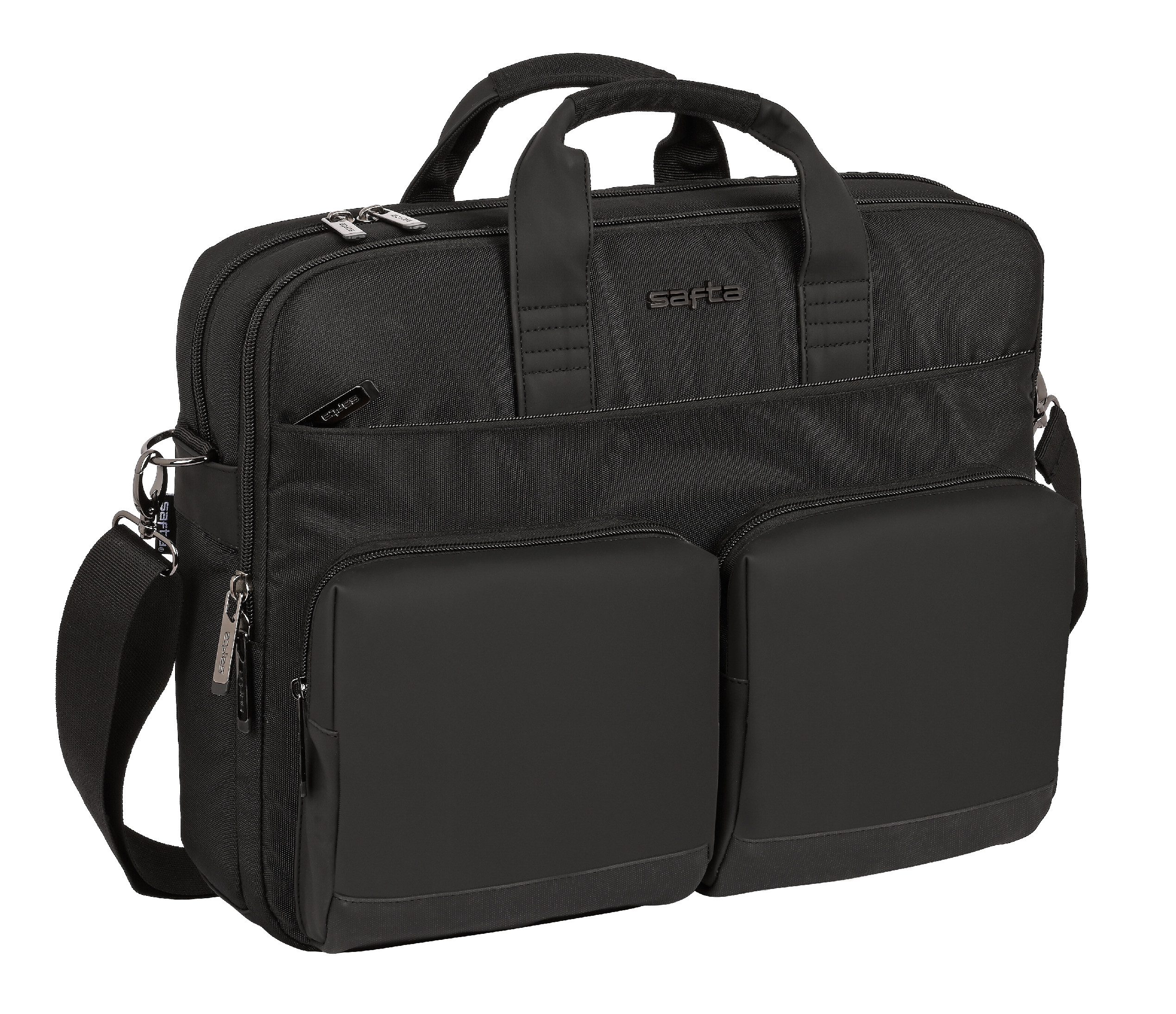 E-shop SAFTA BUSINESS taška na notebook 15,6''+TAB 10,6''+USB port - čierna