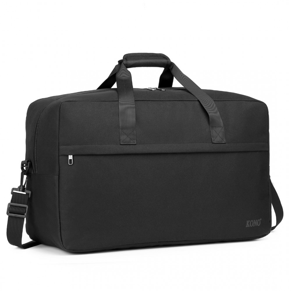 E-shop Kono cestovná taška oxford - čierna - 48L