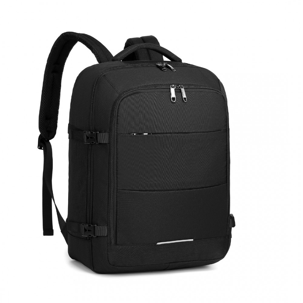 E-shop KONO cestovný batoh EM2232 - čierny - 30L