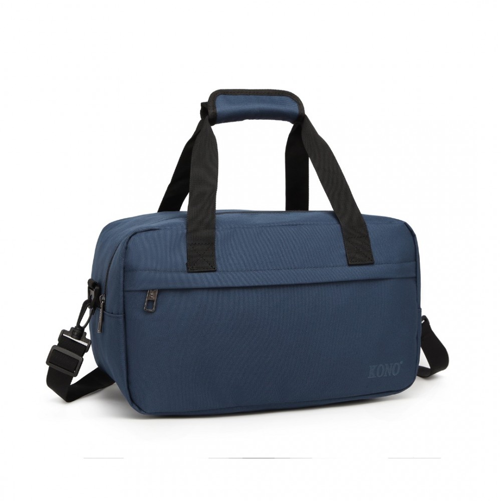 E-shop KONO Malá multifunkčná unisex taška KONO Drill - modrá 14L