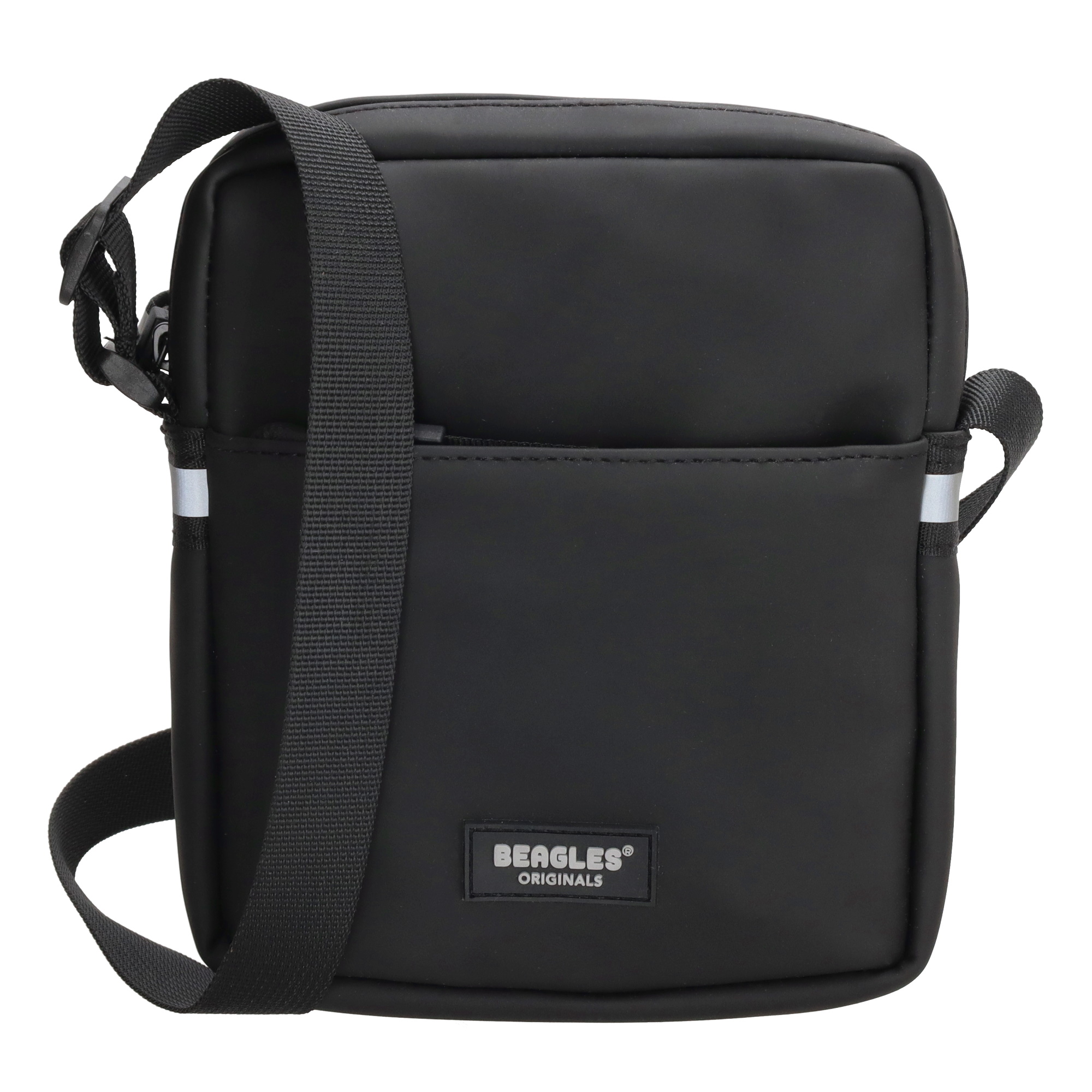 E-shop Beagles Originals unisex crossbody taška Waterproof Originals - menšia, čierna - 17,5 cm