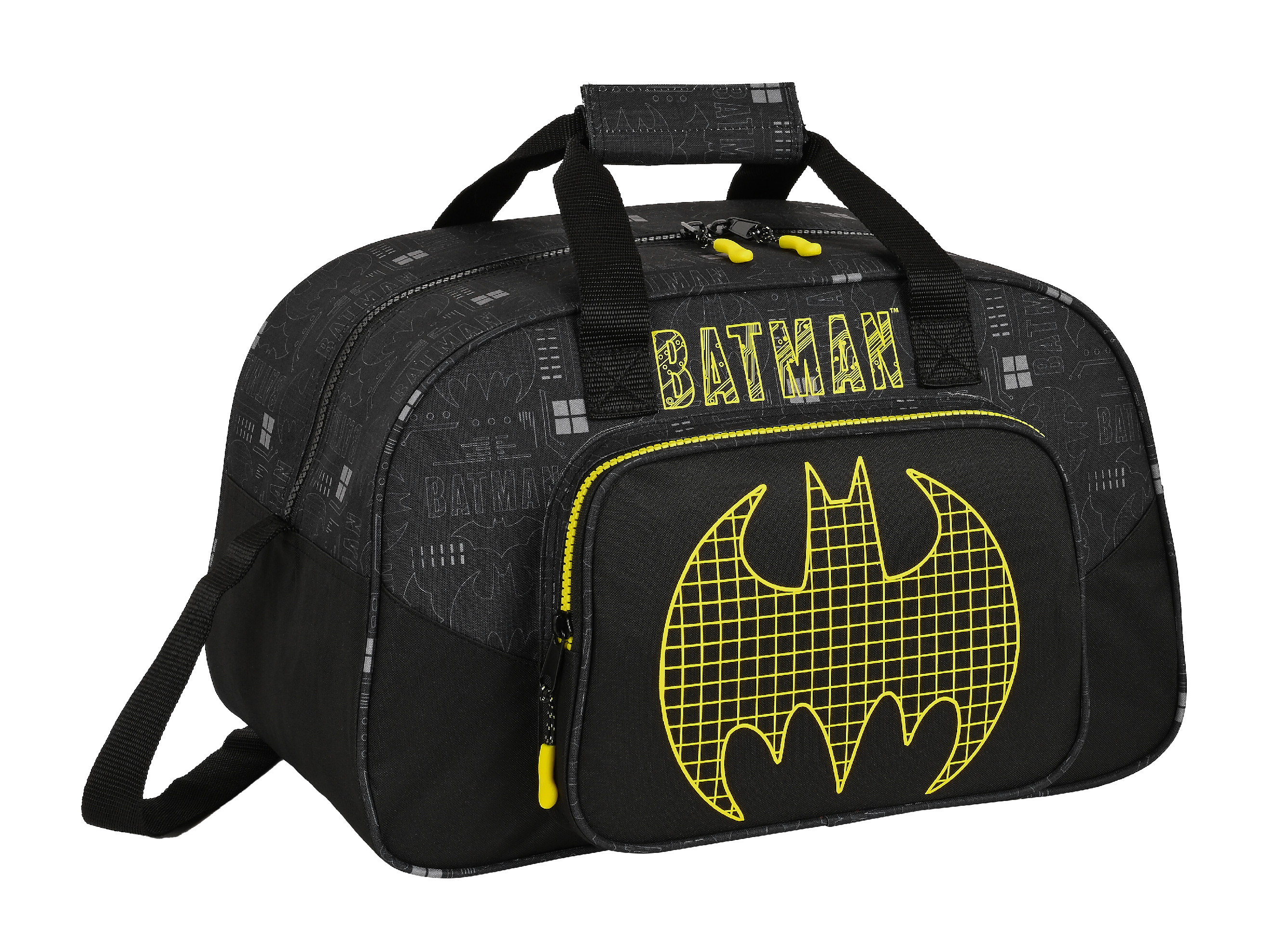 E-shop Safta Batman COMIX športová / cestovná taška 22L - čierno žltá