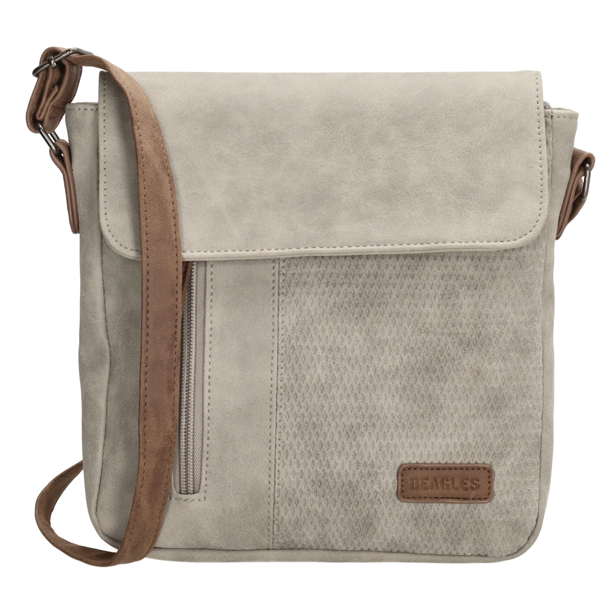 Beagles Brunete dámska crossbody kabelka - svetlo sivá