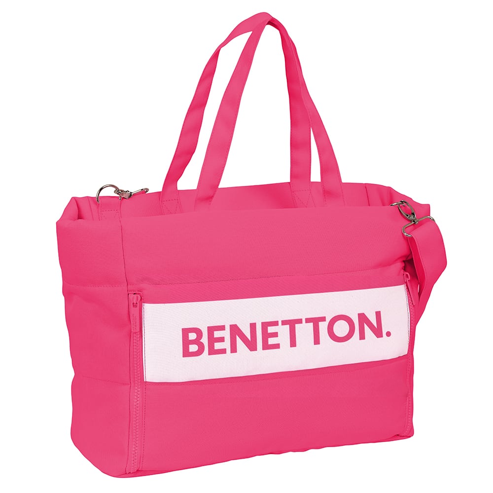 E-shop United Colors Of Benetton taška na notebook ,,RASPBERRY" - 14,1" - 28L