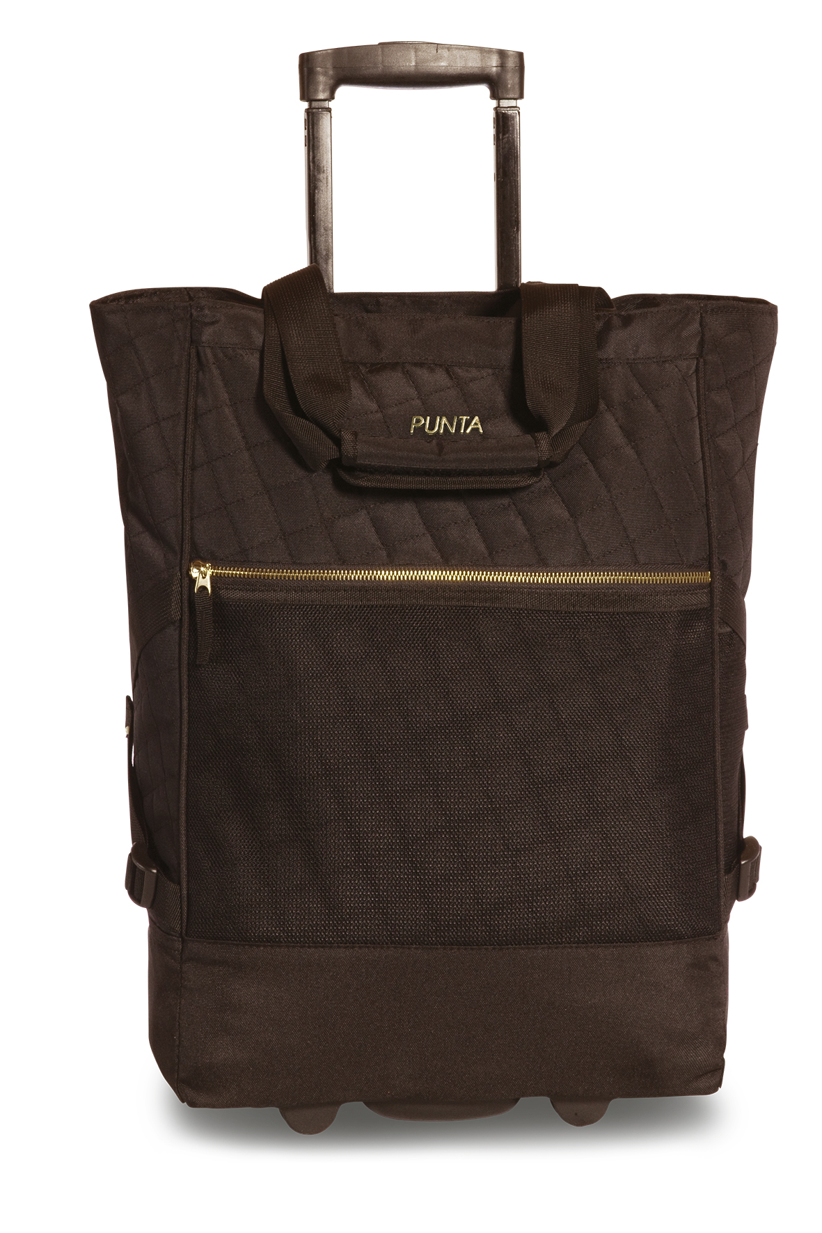 PUNTA Wheel Classy nákupná taška - čierna - 33L