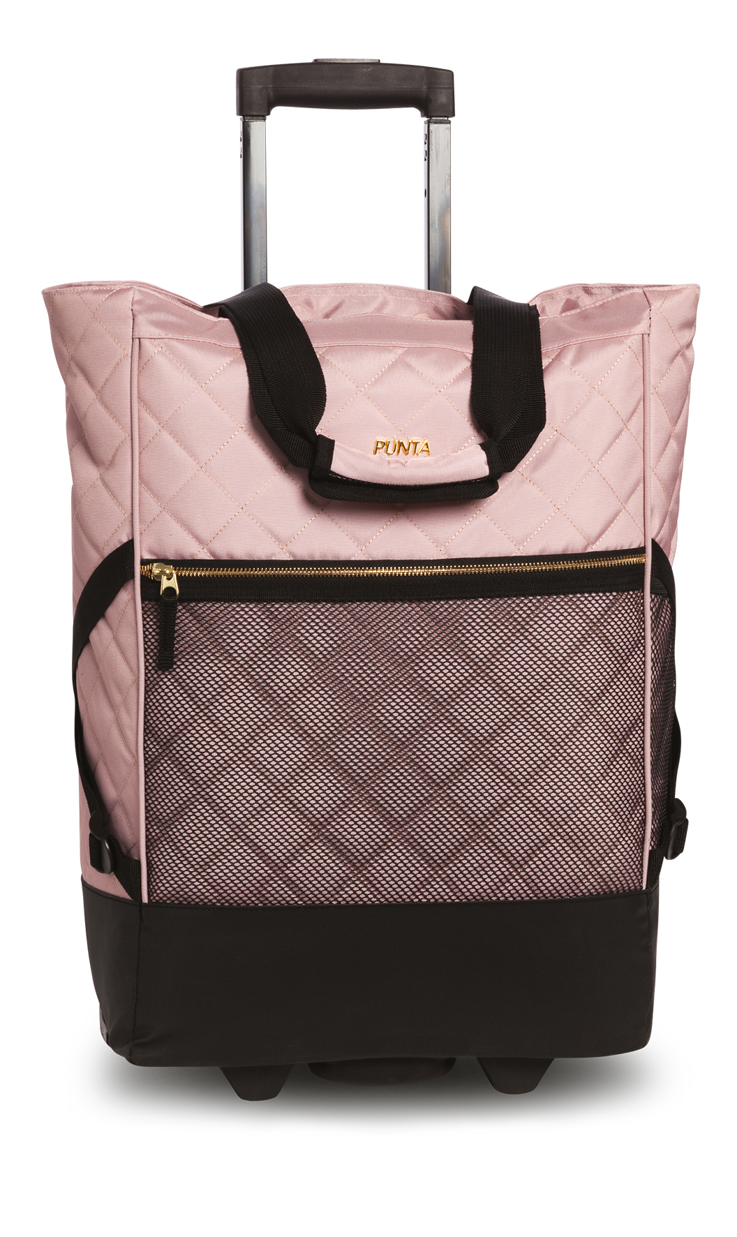 PUNTA Wheel Classy nákupná taška - ružová- 33L