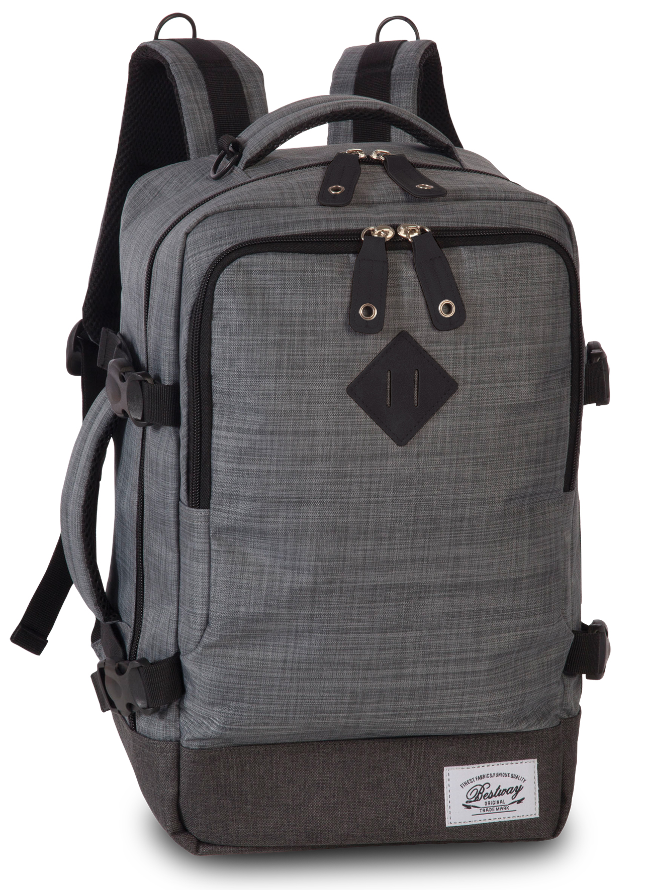 BestWay cestovný batoh Cabin pro small - šedý - 20L