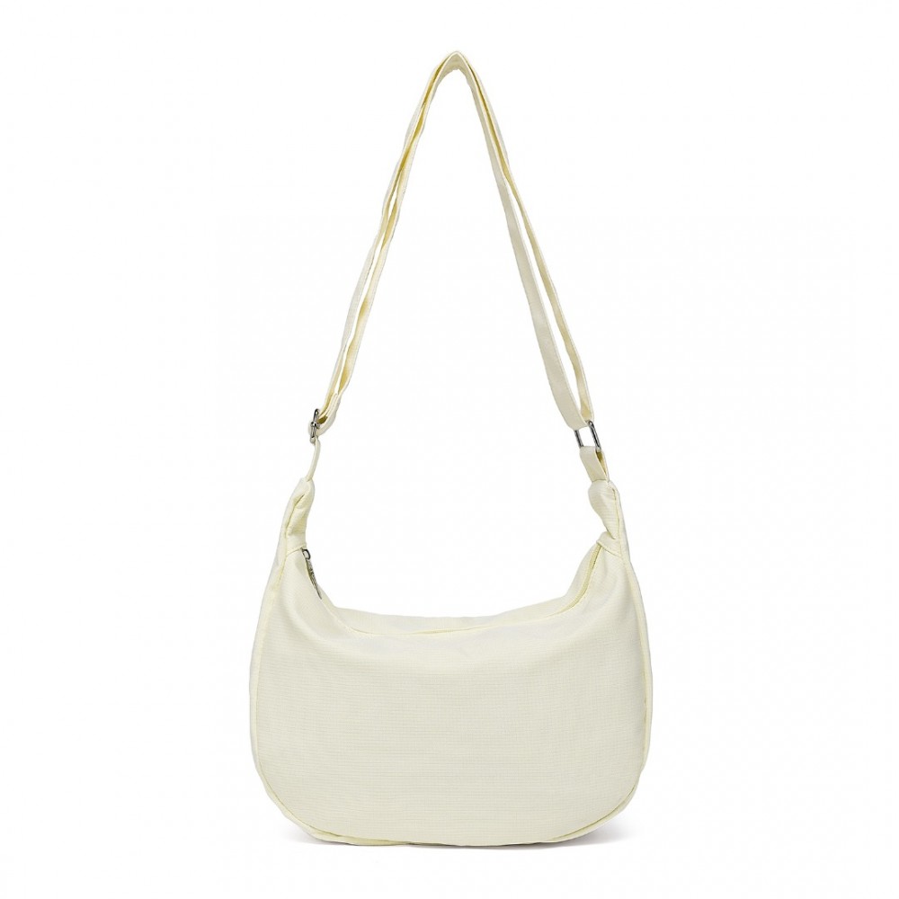 Miss Lulu dámska Casual Crossbody látková taška - béžová