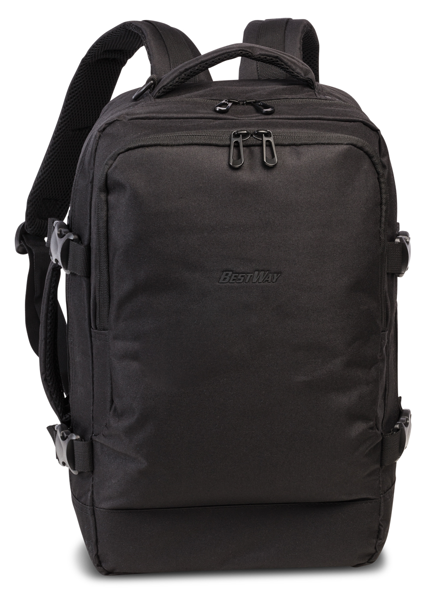 BestWay cestovný batoh Cabin pre small 300D, 25x40x20 cm - čierna - 20L