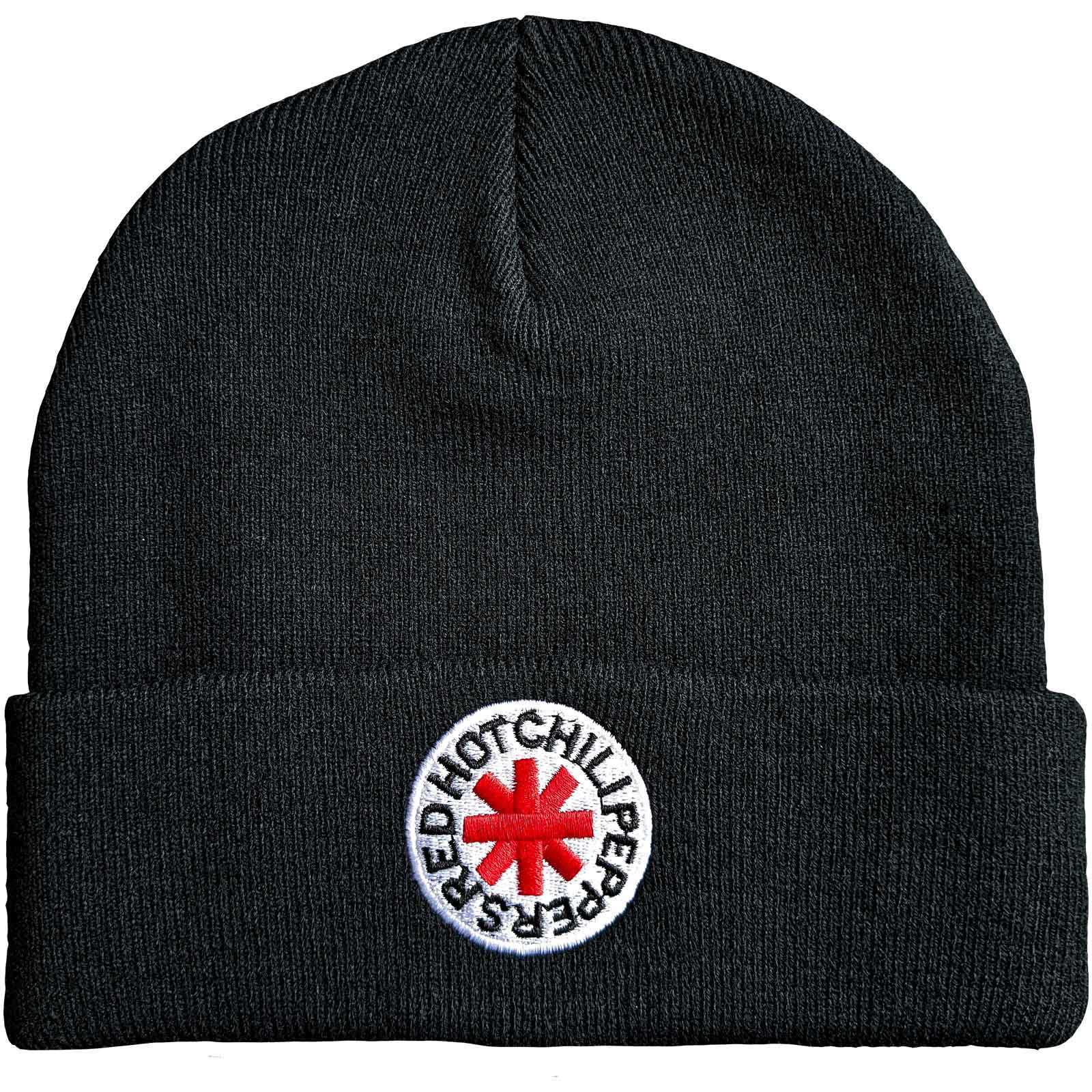 RockOff RED HOT CHILI PEPPERS UNISEX BEANIE HAT: CLASSIC ASTERISK čiapka - čierna