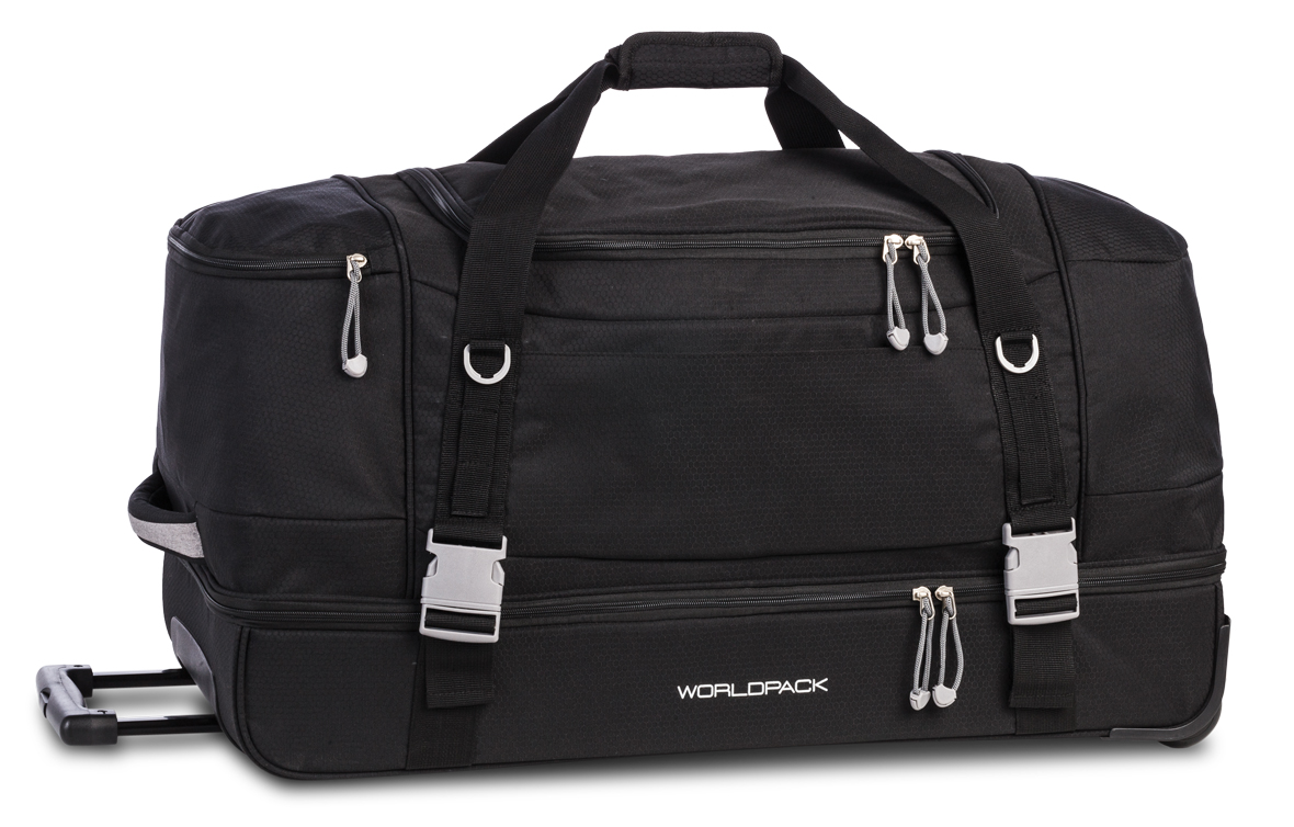 WORLDPACK Diamond cestovná taška na kolieskach - 95L - čierna
