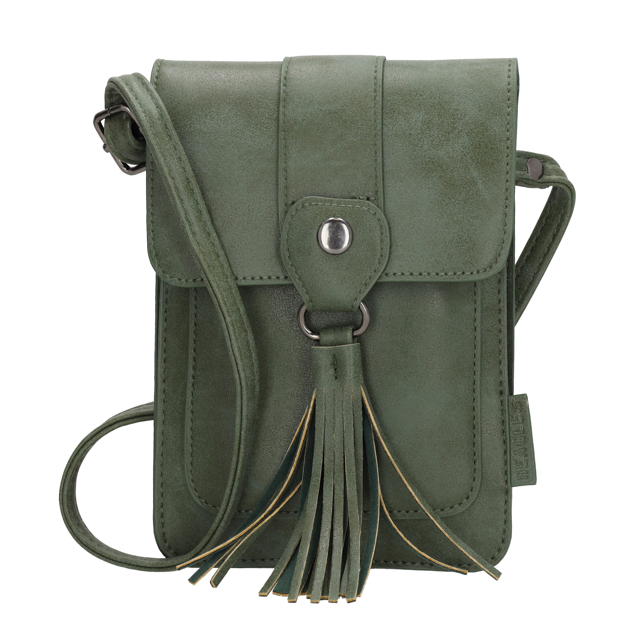 Crossbody taška na telefón Beagles Carral - tmavo zelená