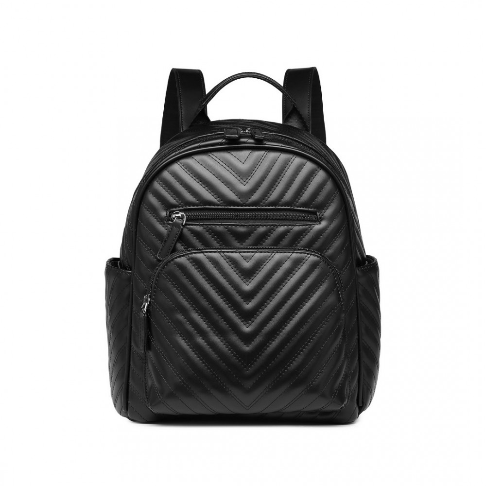Miss Lulu casual chic dámsky batoh LG2323 - čierny