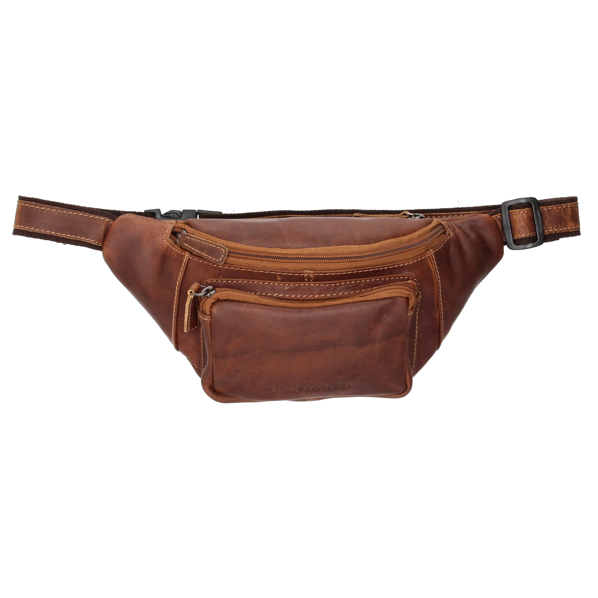 Hide & Stitches Japura unisex kožená ľadvinka - koňaková