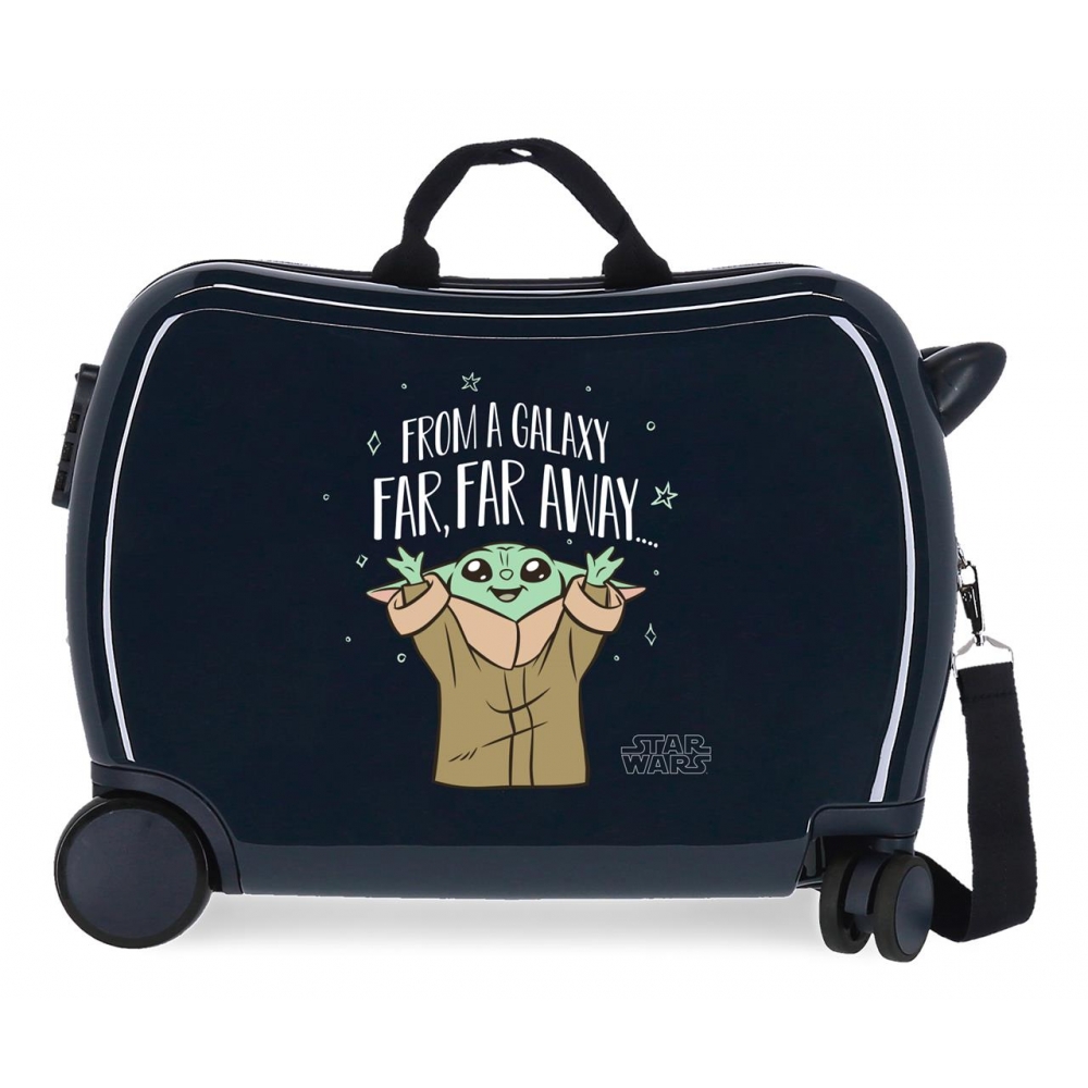 Disney Detský kufor na kolieskach - odrážadlo - Star Wars Far Away - 34L