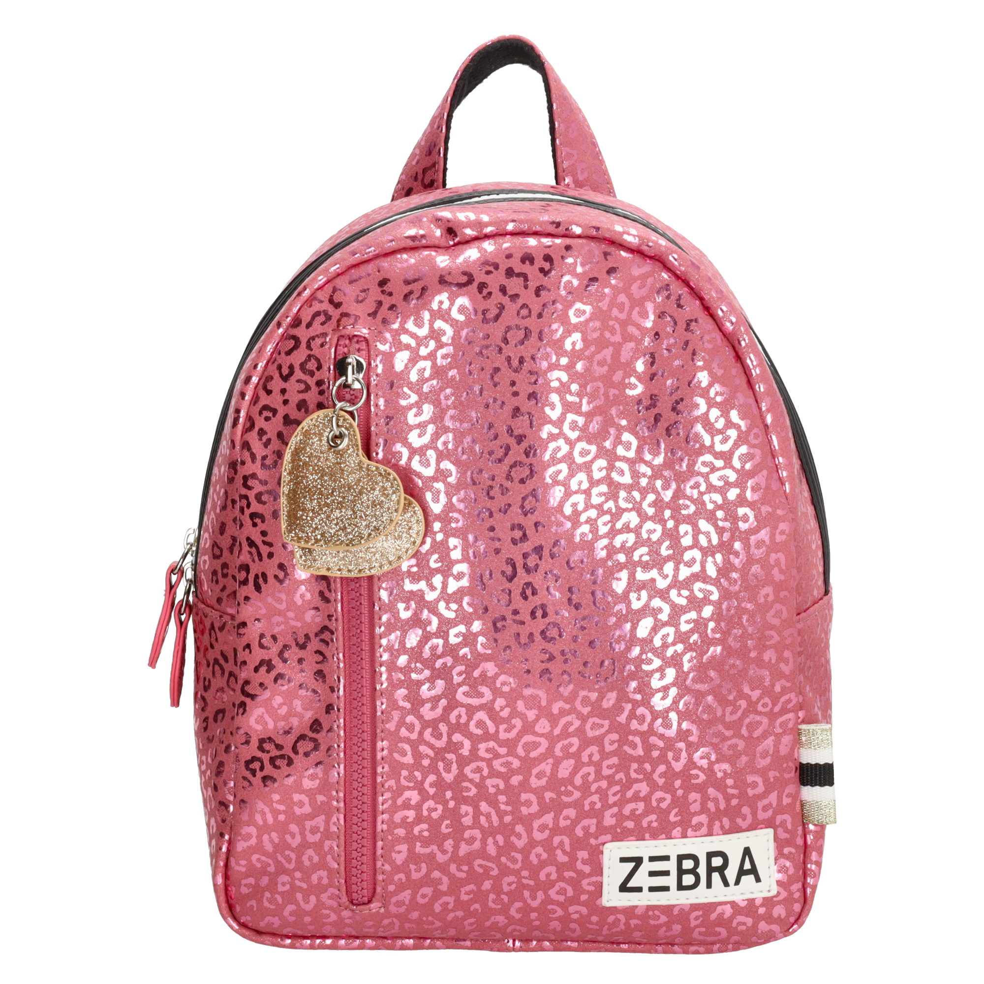 ZEBRA dievčenský leopardí batoh - ružová - 6,5L