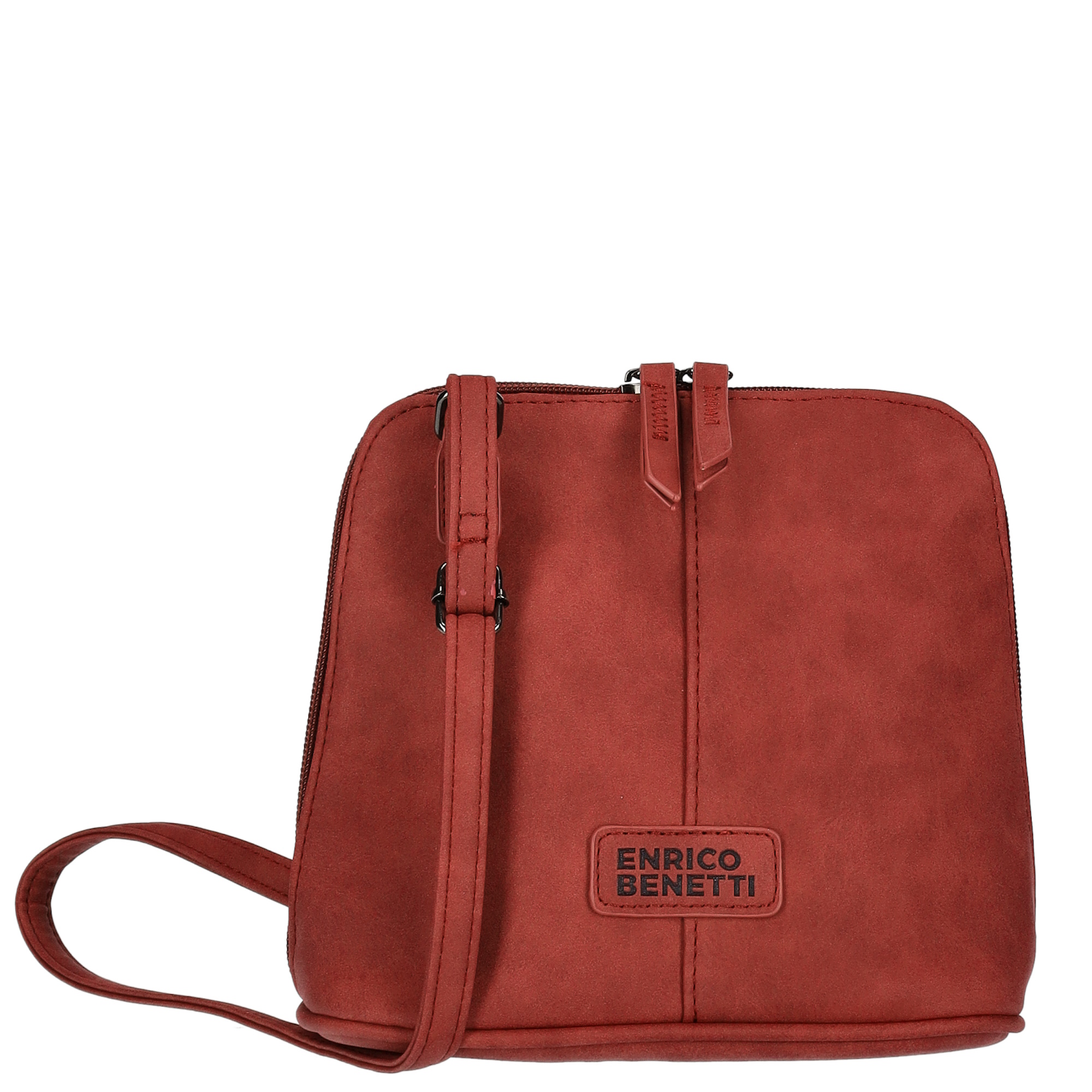 Enrico Benetti Kensi crossbody taška z PU kože - červená