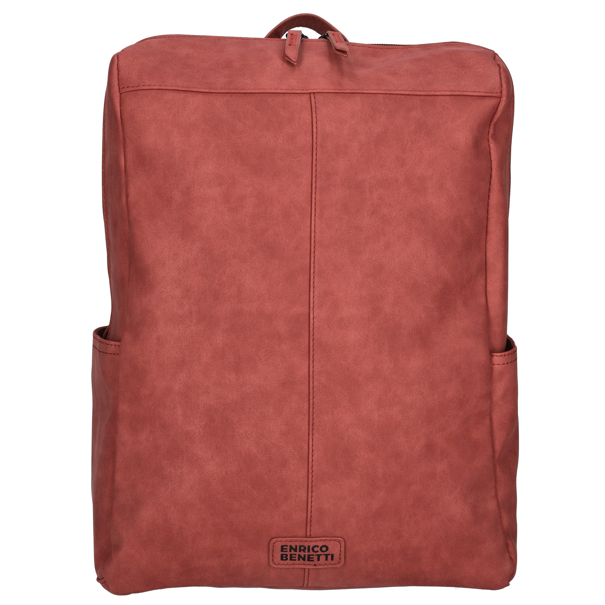 Enrico Benetti Kensi dámsky batoh na notebook 15" - červená - 15,5L