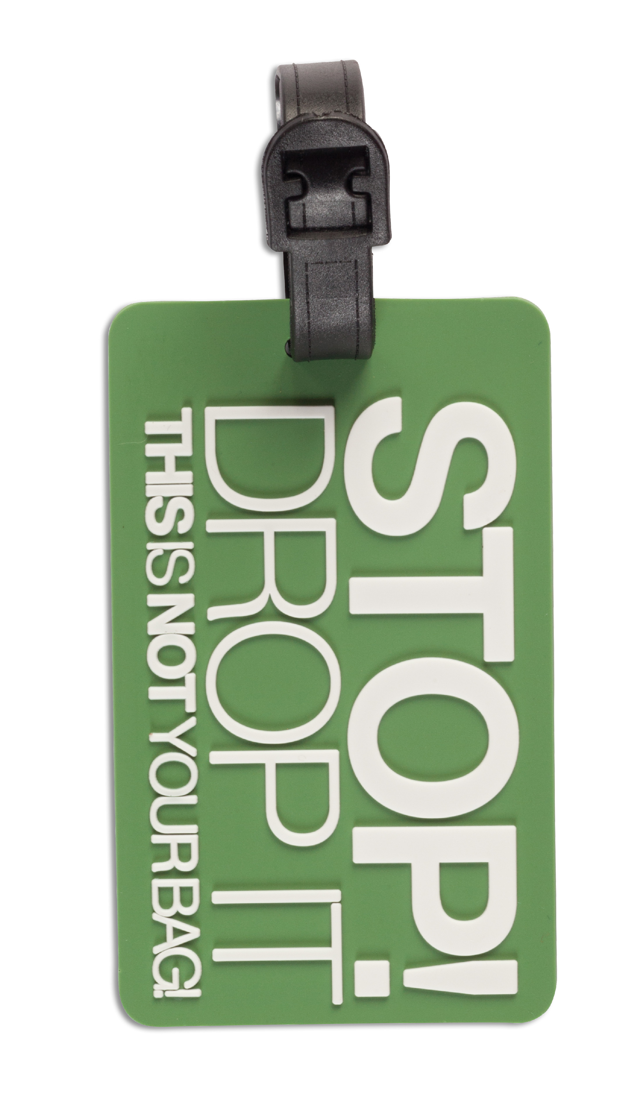 WORLDPACK menovka na batožinu XXL - STOP! DROP IT this is not your bag!