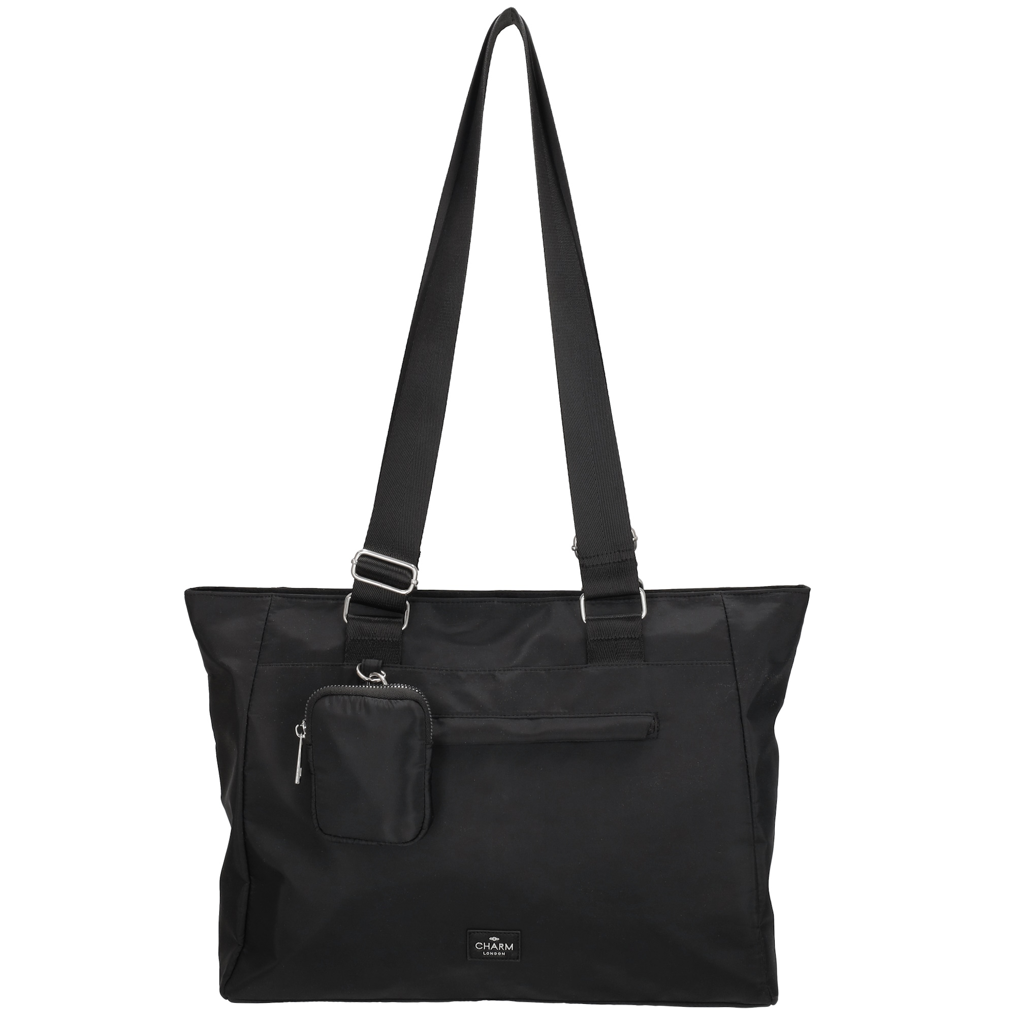 Charm London dámska shopper taška Odeon - čierna