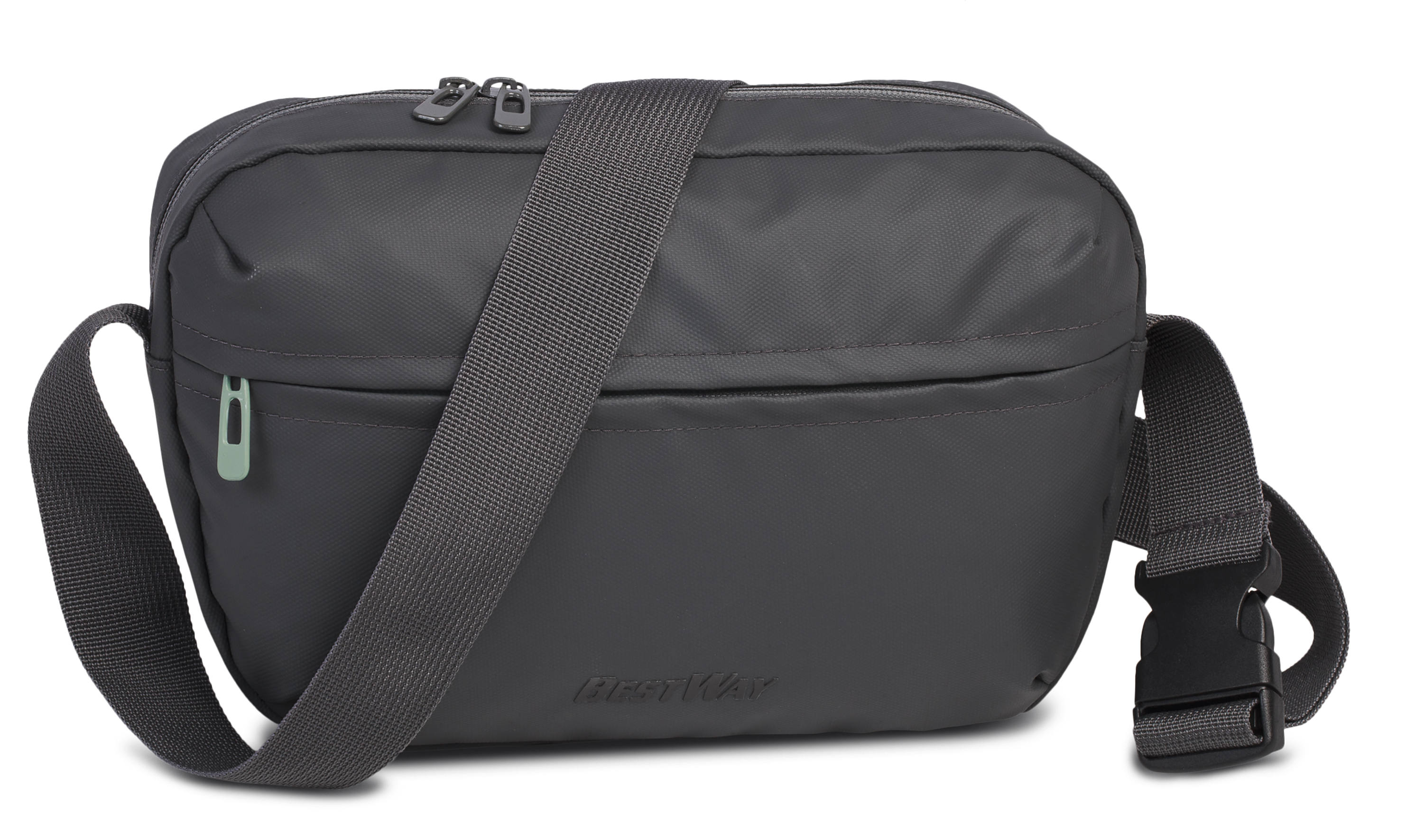 Bestway praktická crossbody taška - sivá