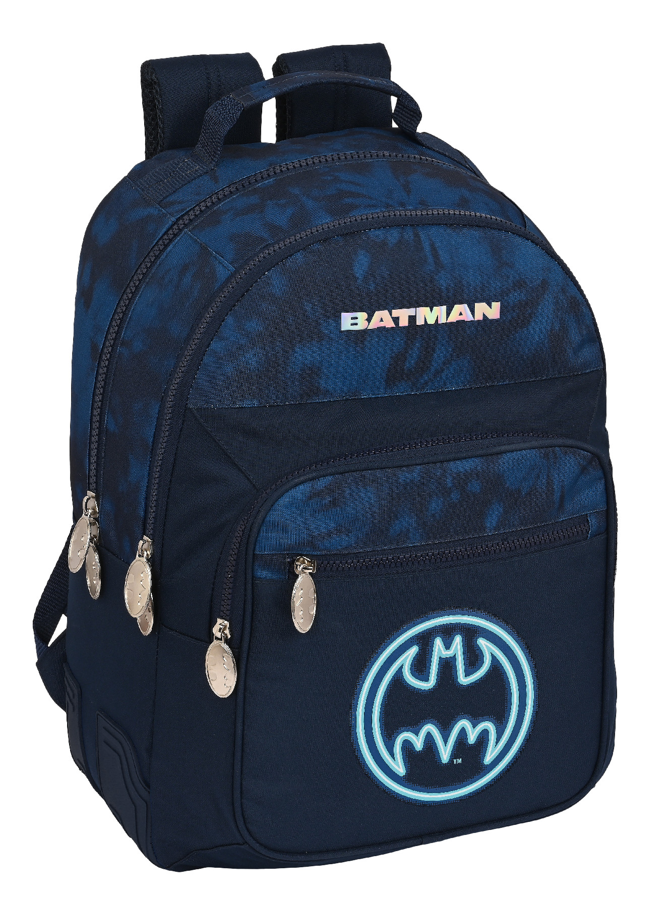 Safta školský dvojkomorový batoh Batman "Legendary" 20L - modrý