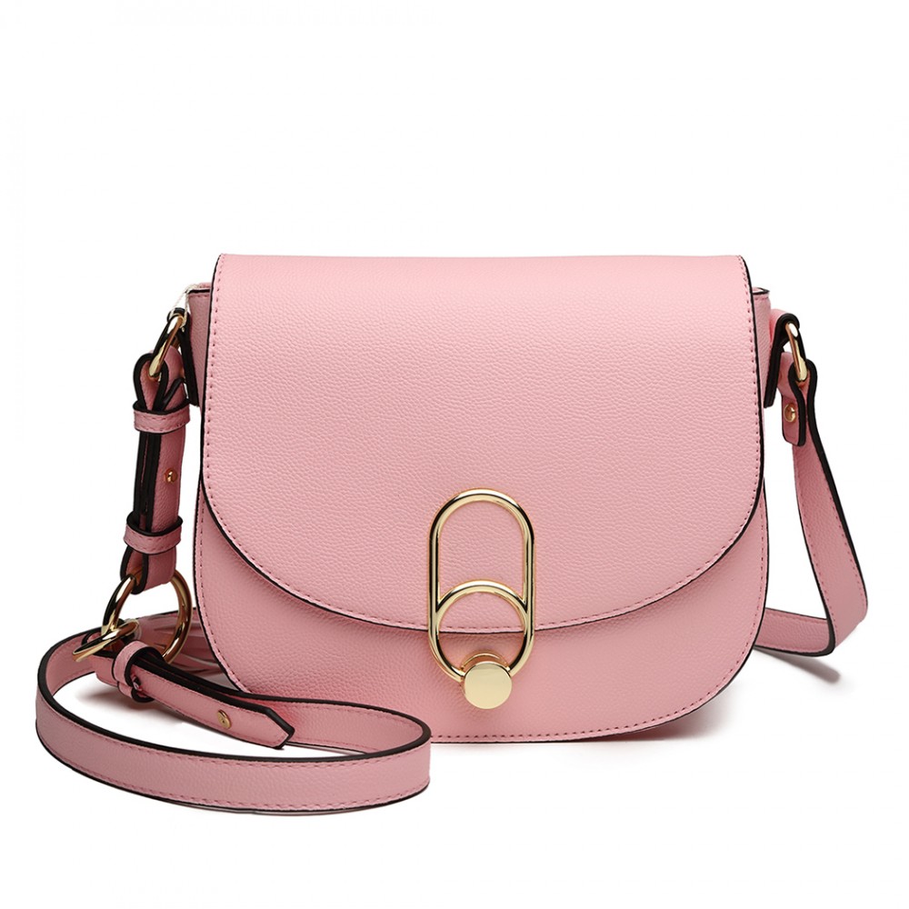 Miss Lulu dámska crossbody kabelka - ružová