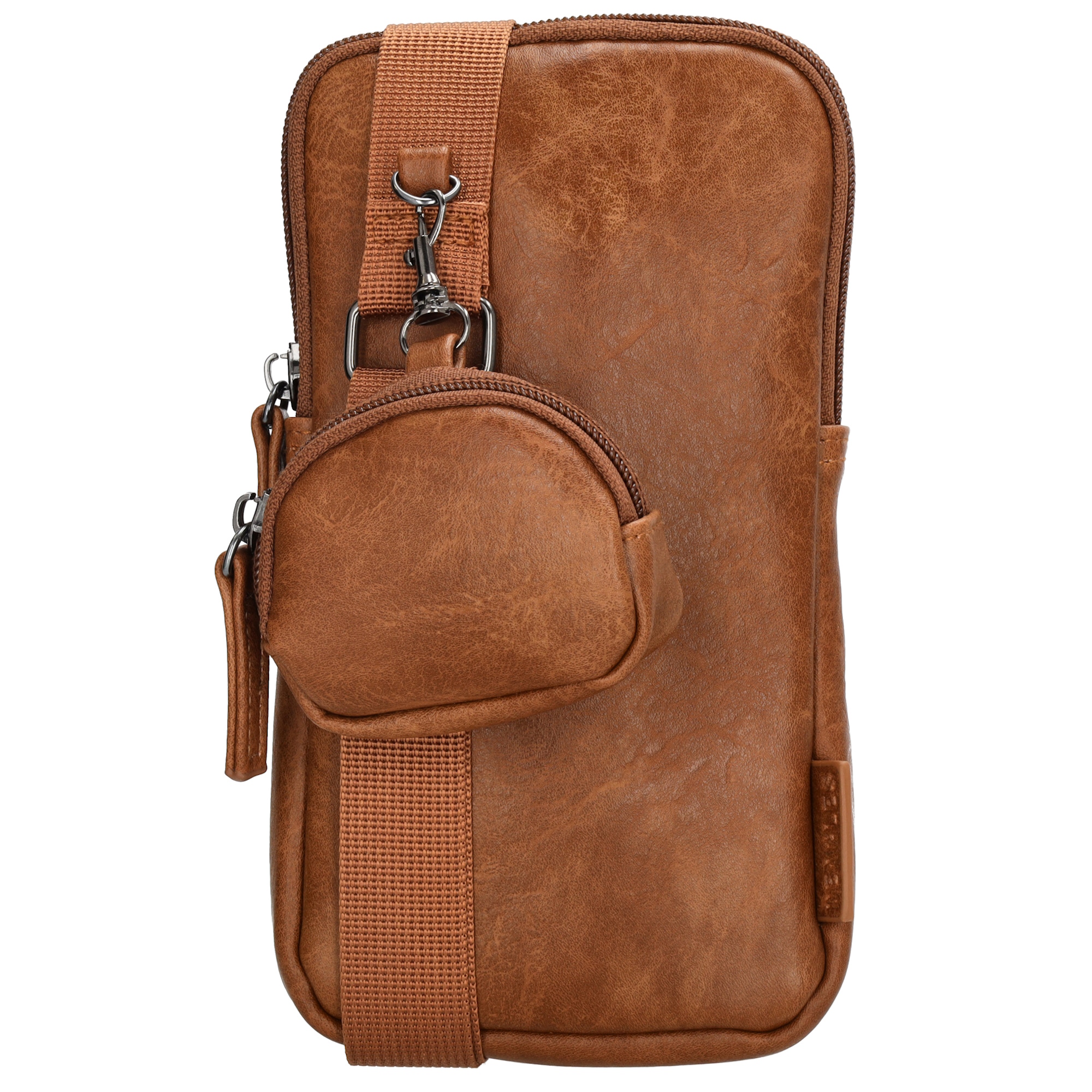 Beagles Ferro crossbody taška na mobil - hnedá