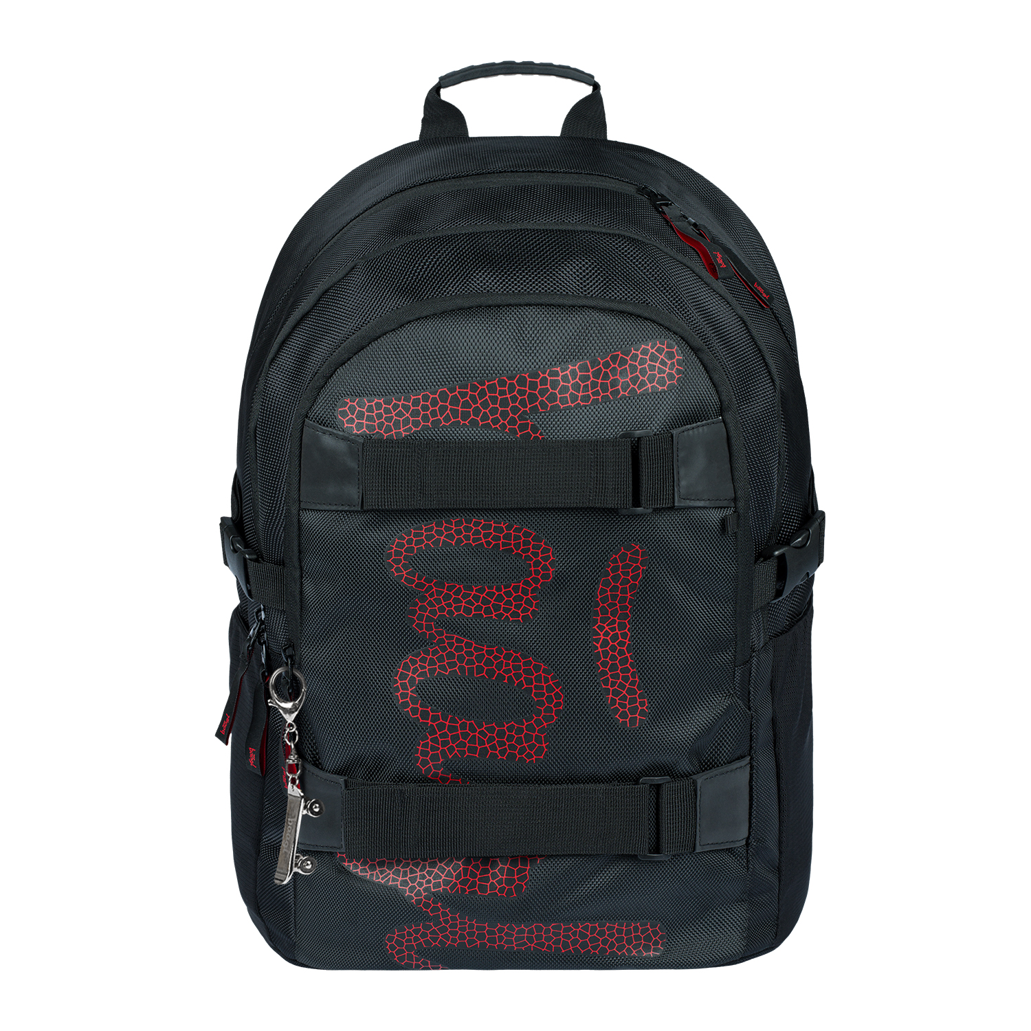BAAGL školský Batoh Skate Red - 25L