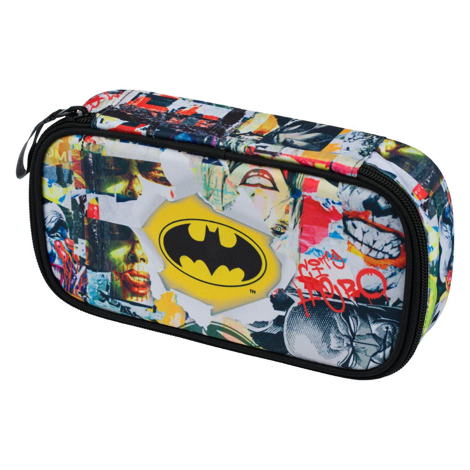 BAAGL Školský peračník etue Skate Batman Komiks