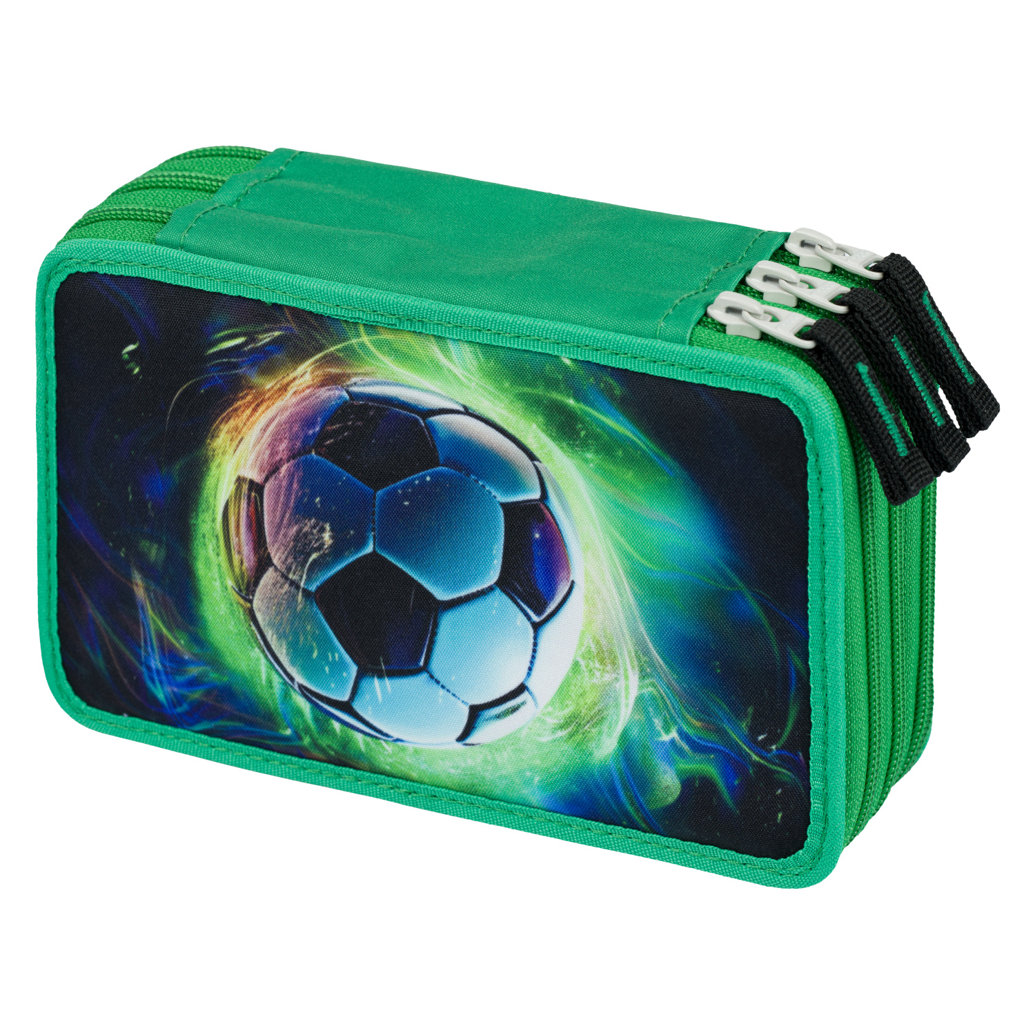 BAAGL Školský peračník trojposchodový Futbal lopta